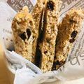島子☆'s cooksnap of when they made レンジでチン！ミューズリーのビスコッティ.