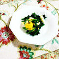 SP♪'s cooksnap of when they made ほうれん草と卵の和え物.