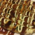 petitart's cooksnap of when they made 春キャベツと新玉ねぎで簡単お好み焼き.