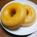 もちっくま✰'s cooksnap of when they made ふわふわマフィン生地で♪抹茶焼きドーナツ.