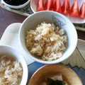 18番地さん's cooksnap of when they made とっても簡単♪　帆立の炊き込みご飯.