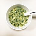 なつき☆ミ's cooksnap of when they made 離乳食★豆腐と小松菜の胡麻和え～離乳中期.