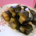 ユーロン's cooksnap of when they made さつま芋の昆布巻き.