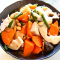みゅう１５'s cooksnap of when they made 白だしで作る基本の根菜煮.