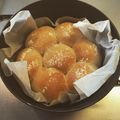 RioGooママ's cooksnap of when they made ストウブで全粒粉とクルミのちぎりパン.