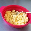 ☆ありか358☆'s cooksnap of when they made ひなまつりにも♪簡単レンジで卵そぼろ♪.