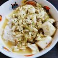 雲雀ころね's cooksnap of when they made 白麻婆豆腐☆ブロッコリー入り.