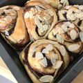 クックAROOL4☆'s cooksnap of when they made チョコ＆ミカンの折り込みちぎりパン.