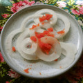 花時計咲いた's cooksnap of when they made 新玉ねぎのたらこ和え.