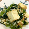 ゆうこちレシピ's cooksnap of when they made 厚揚げの小松菜エノキあんかけ.