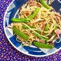 ふたごゆき's cooksnap of when they made ベーコンときのこのパスタ♪.