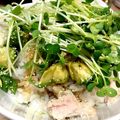 ゆうこちレシピ's cooksnap of when they made まぐろステーキ＆アボカドのバター醤油丼.