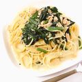 Aykmiz's cooksnap of when they made ほうれん草とツナのクリームパスタ.