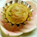 にゃおはは's cooksnap of when they made バター卵不使用★抹茶ブルーベリーマフィン.