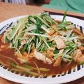 和音モア's cooksnap of when they made 水菜と油揚げの煮浸し.
