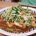 和音モア's cooksnap of when they made 水菜と油揚げの煮浸し.