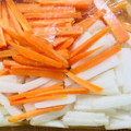 Nekozame's cooksnap of when they made 作り置きにも☆大根と人参のはちみつ生姜漬.