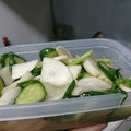 kohaku_01's cooksnap of when they made 中華風簡単きゅうりとカブの漬物.