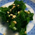 おっさん料理挑戦中's cooksnap of when they made ラディッシュの葉をご飯のお供に…♡.