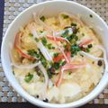 スタイリッシュママ's cooksnap of when they made 豆腐とカニかまのほっこり雑炊(*´▽｀*.