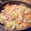 小苺君's cooksnap of when they made 定番！肉野菜炒め.