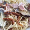 410's cooksnap of when they made ナスとドライトマトの簡単パスタ♪.