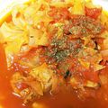 ユーロン's cooksnap of when they made 鶏肉とキャベツの簡単柔らかトマト煮込み♡.