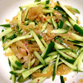 burokko's cooksnap of when they made キュウリとくらげの和え物.
