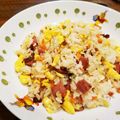 chotako's cooksnap of when they made お昼ご飯に♪焼豚チャーハン♪.