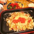 あーsan622's cooksnap of when they made もんじゃ焼き.