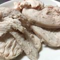 ＊○udy○＊'s cooksnap of when they made 炊飯器に放置！柔らかサラダチキン！.