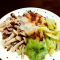 ☆makico☆'s cooksnap of when they made 豚しゃぶ♡梅肉ソース♪.