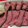かいたんまむ's cooksnap of when they made やみつきソースのローストビーフ.