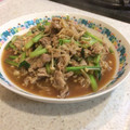 クック6SK2ZV☆'s cooksnap of when they made 豚肉の小松菜とえのき茸の焼肉のタレ炒め♪.