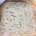 あだ。's cooksnap of when they made 腸スッキリ！もち麦&おからパン.