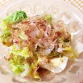 しょこら＊＊'s cooksnap of when they made レンジで簡単！豆腐と白菜のあったかサラダ.