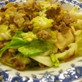 youtapapa's cooksnap of when they made 豚肉と春キャベツ☆エリンギのさっぱり炒め.