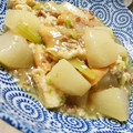 yuuhi12hi's cooksnap of when they made ほっこり~♡カブとがんもどきのそぼろ煮♡.