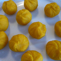 ちまタン♡'s cooksnap of when they made さつま芋と南瓜の茶巾.