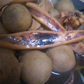 おやっさま's cooksnap of when they made イカの一夜干しと里芋の煮っ転がし.