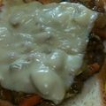 あゆたっくん's cooksnap of when they made ひとりランチに‼簡単キーマカレートースト.