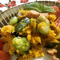 ☆Rokko☆'s cooksnap of when they made そら豆と南瓜のサラダ♪ほんのりカレー風味.
