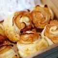 単★伝's cooksnap of when they made 簡単！可愛い♪薔薇のアップルパイ.