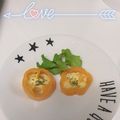 ゆうあやまま☆'s cooksnap of when they made お弁当に　パプリカの仕切り（お皿）.