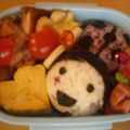 バヤリン's cooksnap of when they made 簡単キャラ弁☆てんとう虫のお弁当♪.