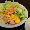 イ有子's cooksnap of when they made マルタイ棒ラーメンで冷やし中華.