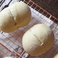 namihey33's cooksnap of when they made 自家製酵母☆豆乳白パン.
