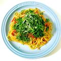 ゆきんこちゃん。's cooksnap of when they made 食欲そそる！しらすとトマトのオイルパスタ.