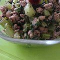 クック9WENVR☆'s cooksnap of when they made かぶの葉と豚ひき肉のエスニック炒め♪.