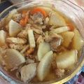 こうりん☆'s cooksnap of when they made レンジで☆大根と鶏もものめんつゆ煮.